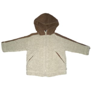 Cherokee Hoodie Sz 3-6 Months Fleece Zipper Soft Cute & Adorable